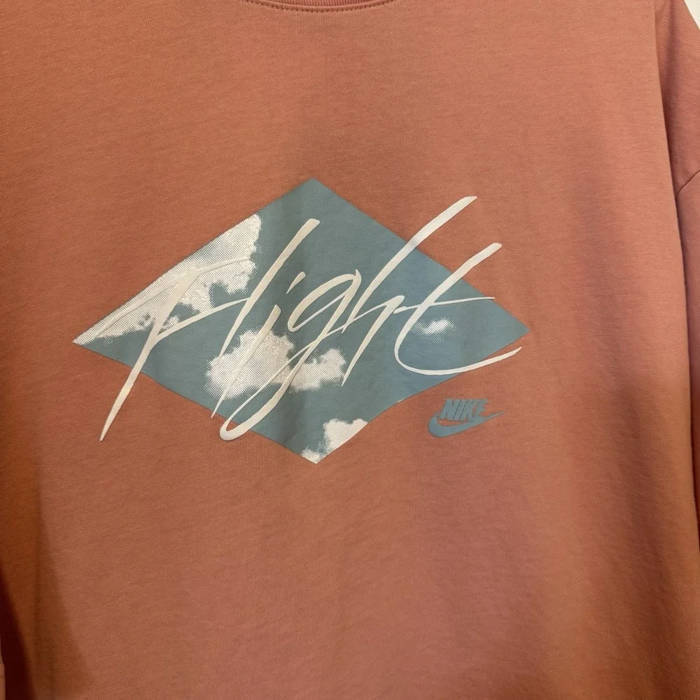 Nike‎ Jordan Flight Esssentials 85 Graphic Tee Shirt Men's Sz XXL Pink Peach